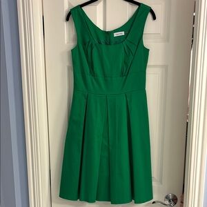 Calvin Klein Green Midi Dress